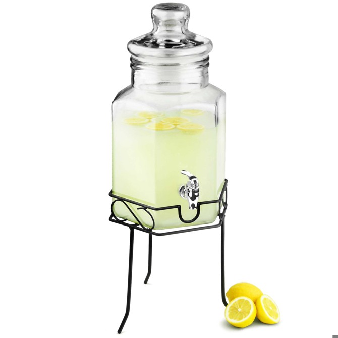 The Borrow Bar - Glass Beverage Dispenser